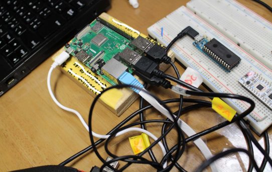 【パワーメーター2019】Raspi3B+でUSBシリアル３ポート同時受信＜Processingで動作＞