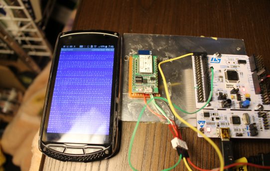 【L-RTK】ＲＴＫ_スマホモニターPgm作り始めました＜BlueTooth通信ＵＢＸシミュレータ作った＞