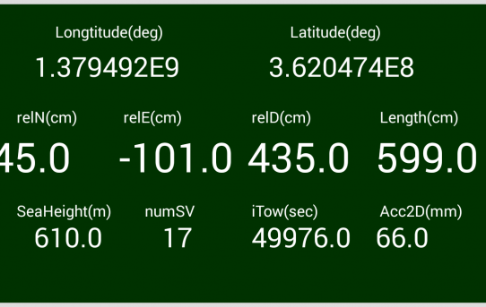 【L-RTK】スマホRTK-Monitorバージョンアップrev06備忘録＜衛星数とiTow追加＞