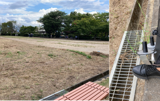 【STA23】VCBLで近所の公園で歩行測定した＜VCBLの欠点見えた＞