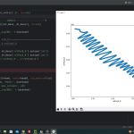 【STA24】スキー場実測　その４＜pythonでデータ処理して散布図＞